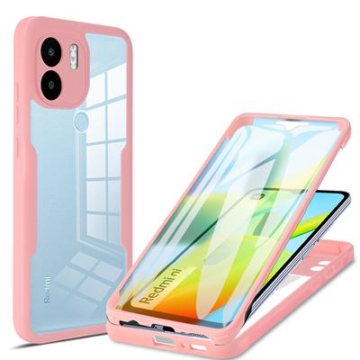 360 Full Body Heavy Duty Case For Xiaomi POCO X6 Pro POCO X3 NFC Poco X4 X5 Pro Double Sided Transparent Cover Soft Phone Case