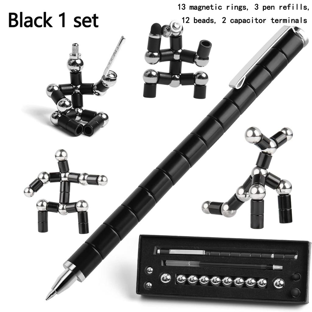 1pcs Creative Magnetic Stress Relief Pen Multifunctional Creative Pen Relieves Anxiety and Stress Perfect Gift for Friends