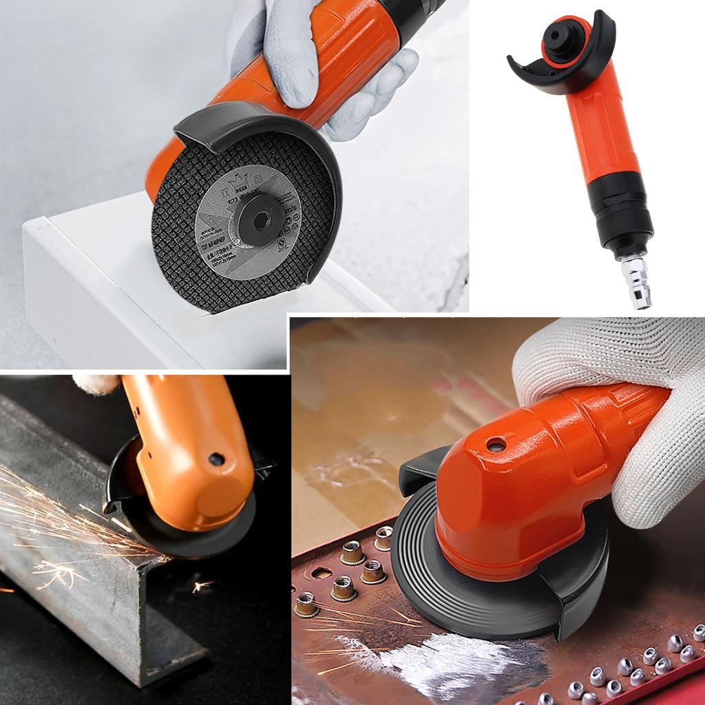 Mini 1/4 Inch Inlet Air Angle Die Grinder 2 Inch 15000RPM High Speed Pneumatic Angle Grinder Machine Tool for Polishing Grinding