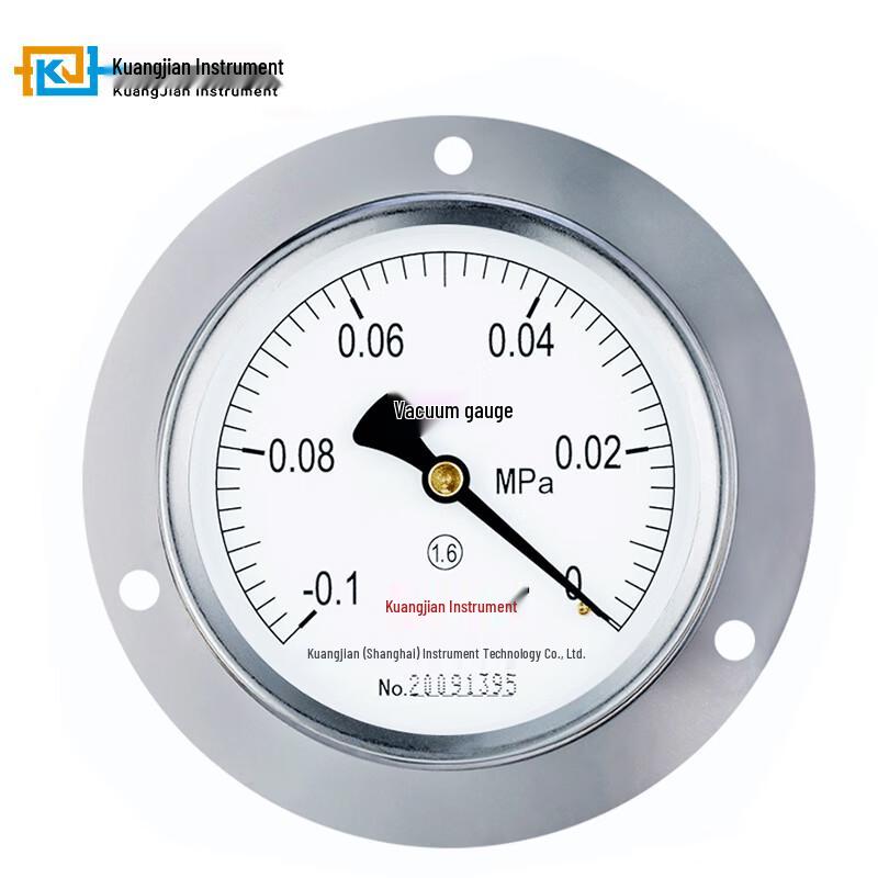 CONJANT Y-100ZT Axial Flanged Pressure Gauge