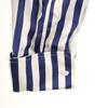 BURBERRY Made in Italy Silk Blend Striped Pattern Long sleeve shirt Women Used