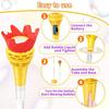 Automatic Bubble Machine with Music And LED Light Adjustable Height Bubble Maker Standing Bubble Blower for Kids Parties Birthday Wedding Outdoor