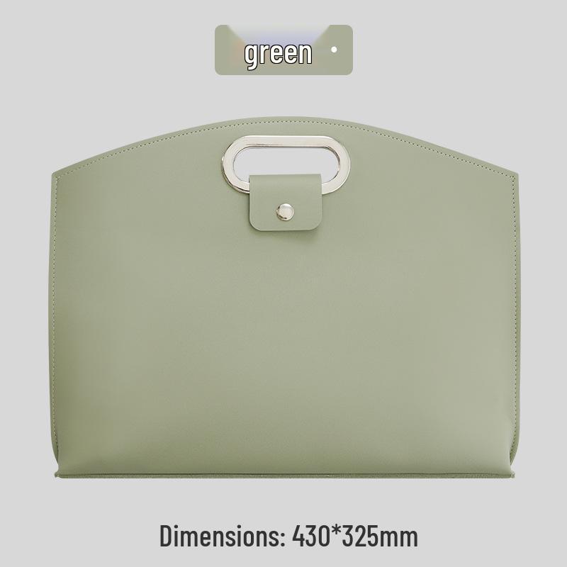 Elegant Women's Soft Leather Laptop Tote - High-End, Large Capacity, Fashionable Briefcase for Work and Commuting.