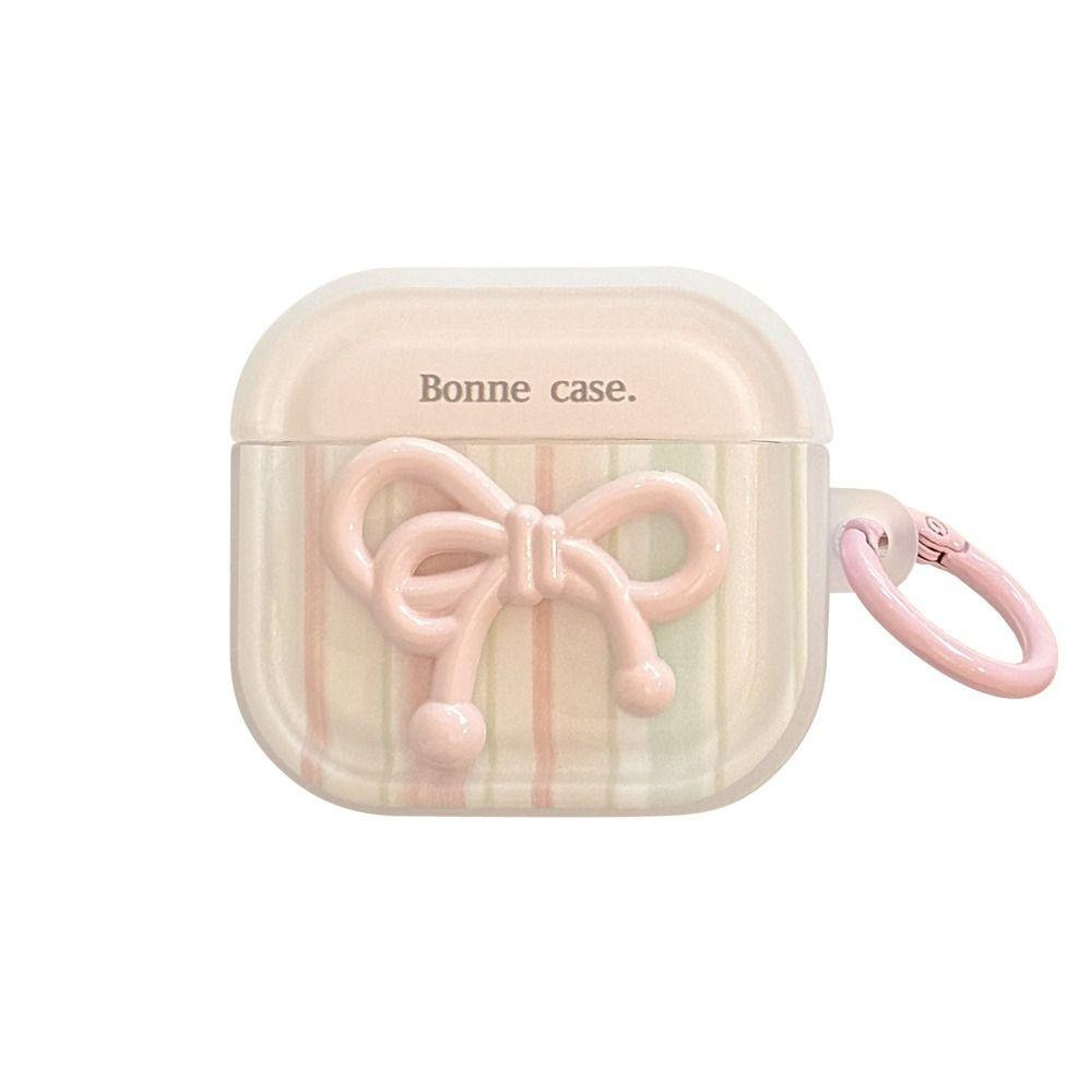 With Hook Headphone Box Cover Protective Shell for Airpods 4/3/2/1/pro2/pro Earphone Accessories