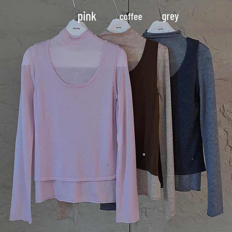 

NEIHE Two-Piece Bottoming Shirt Set [Special Offer: No Refunds or Exchanges, Agreement Applies Upon Order] 251172 Small