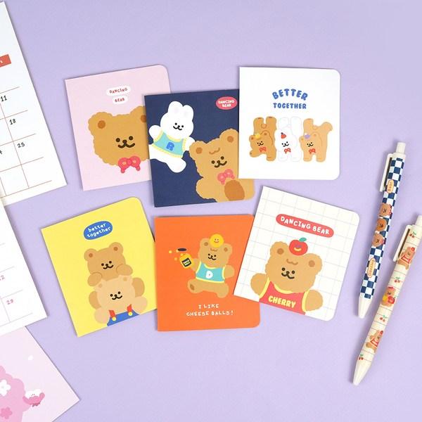 Pinkfoot 10000 Dancing Bear Card Set, Navy, 1 Set