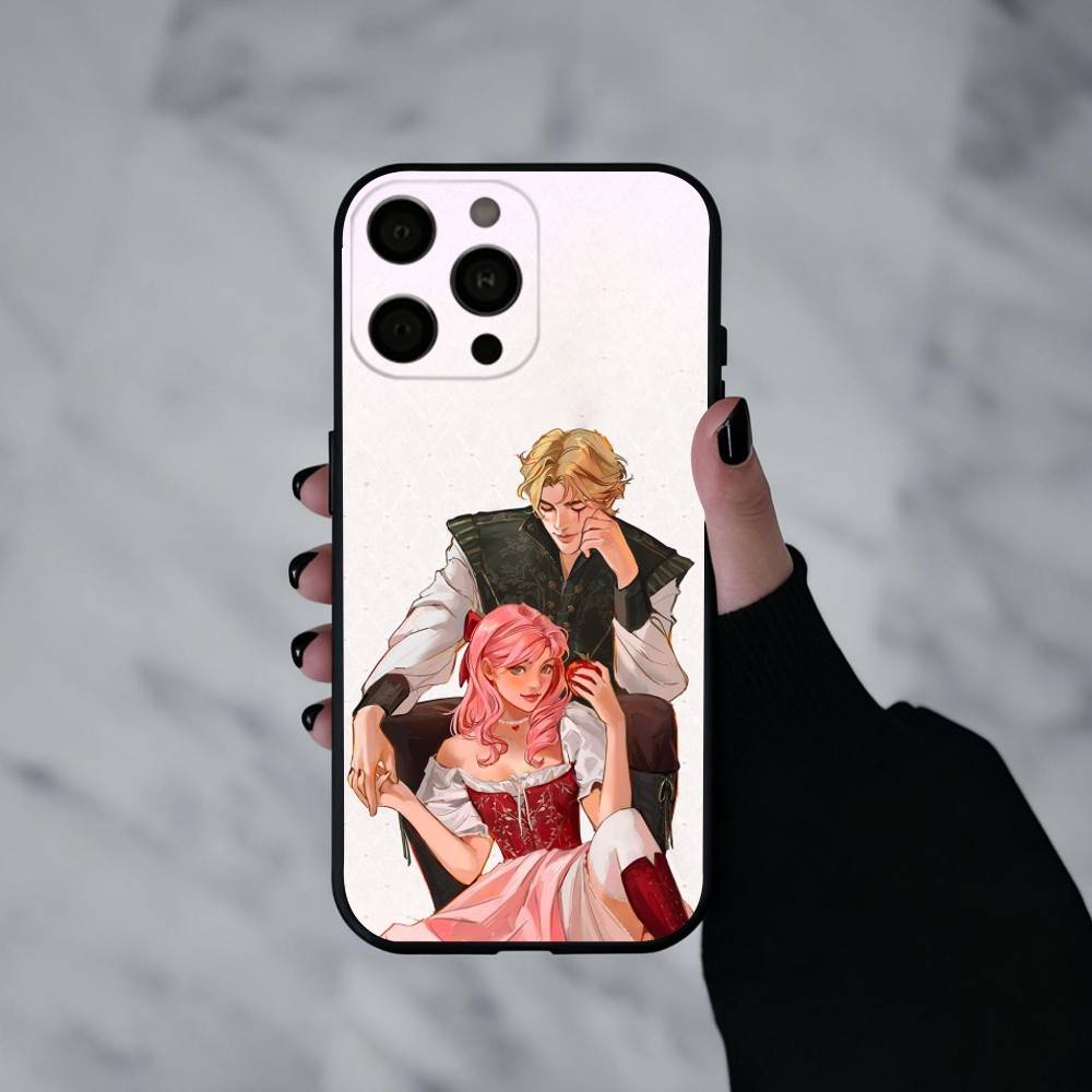 Once U-Upon a B-Broken H-Heart-T Phone Case Silicone Soft For IPhone 17pro 16 15 14 13 12 11 X XR Plus Pro Max Plus