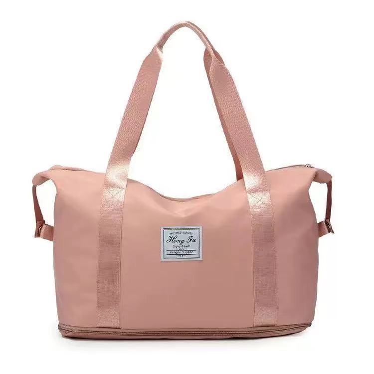 Ladies Sports Yoga Fitness Bag Fashion Handheld Short Trip Bag Large Capacity Storage Bag Shoulder Bag