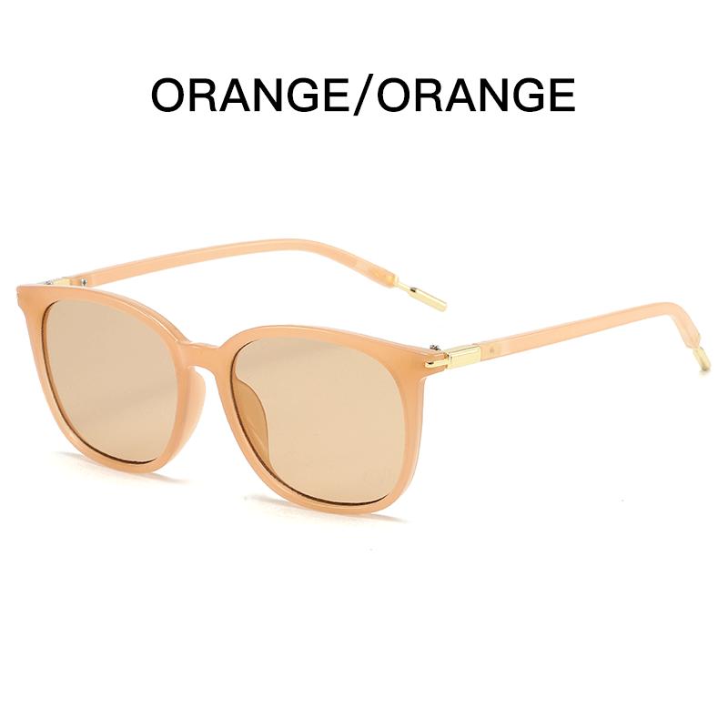 New Round UV-proof Premium Sunglasses, Fashion Trend Plain and Versatile Sunglasses