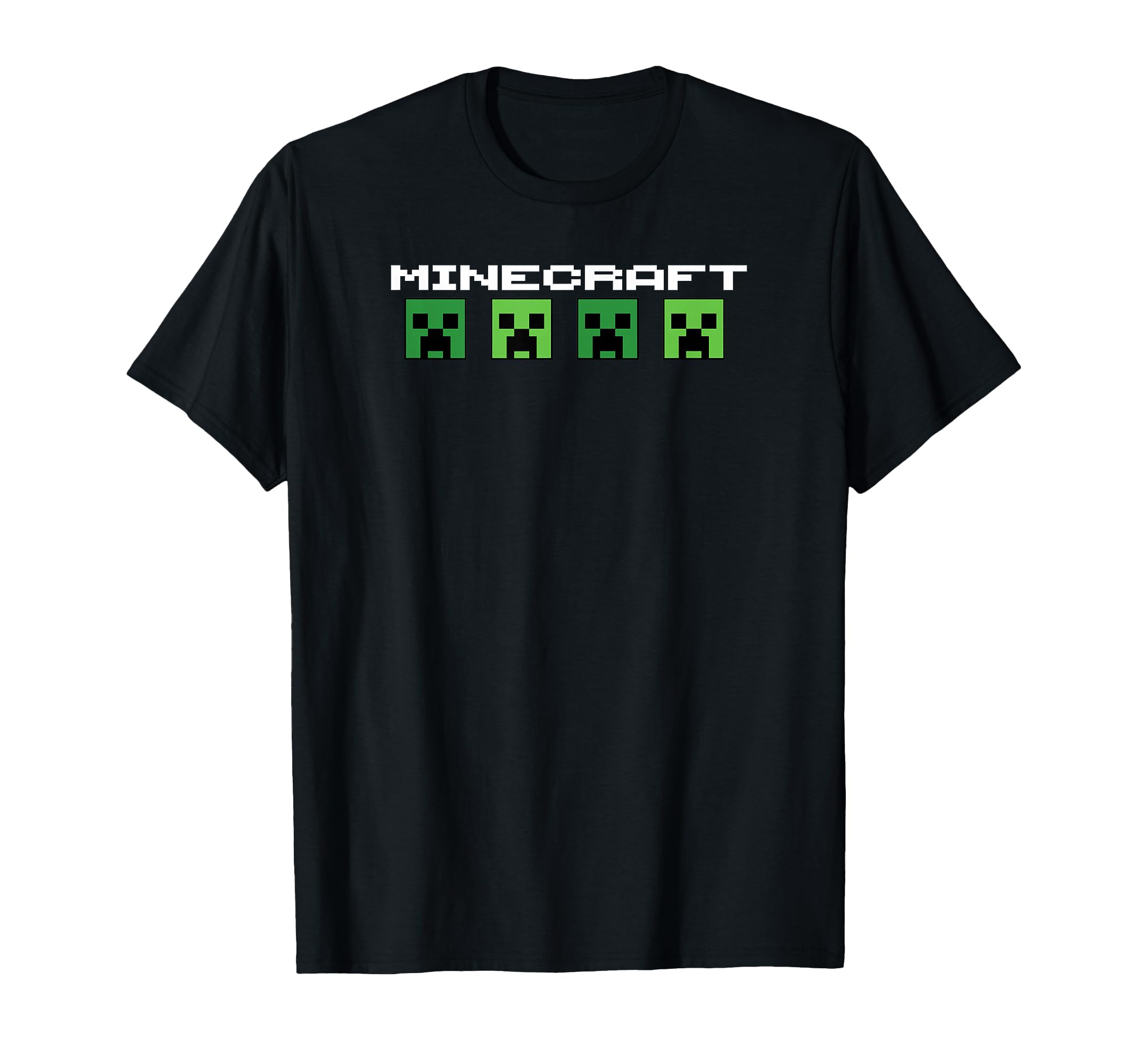 

Minecraft Creeper Headcount Logo T-Shirt