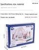 Girls' Wooden Makeup Bag Set for Pretend Play - Children's Cosmetics & Toys Gift