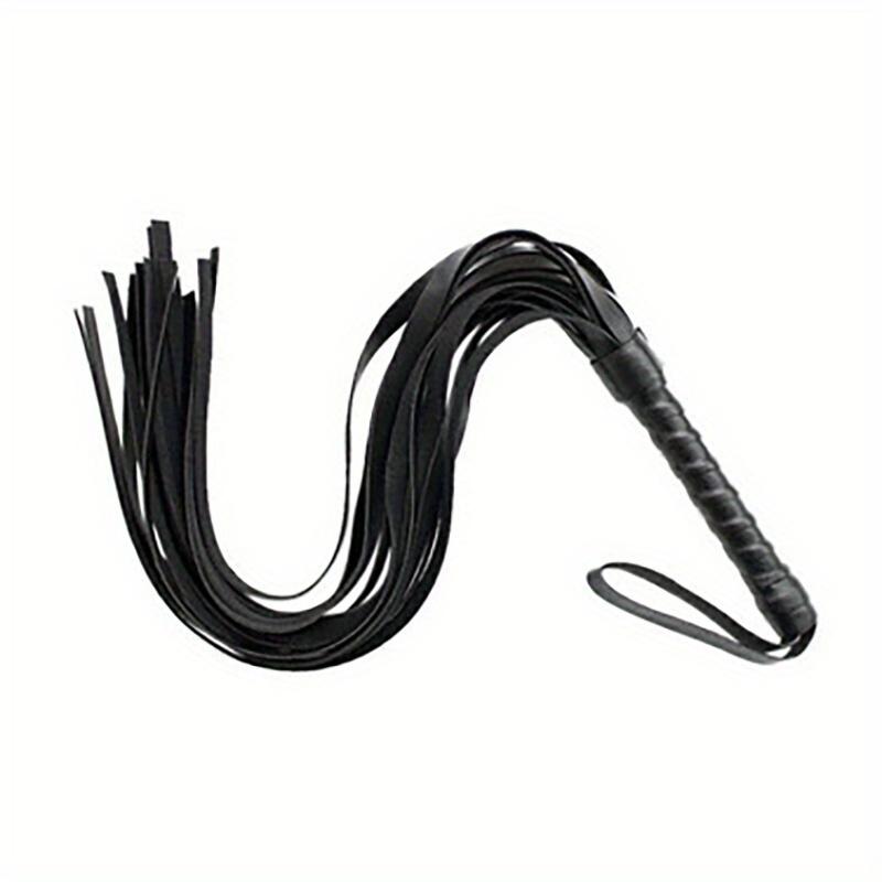 1pc Long Whip, SM Props Whip, Adult Games Flogger For Role-playing, Flirt Spanking Leather Whip, Sex Toys For Men Women Couple