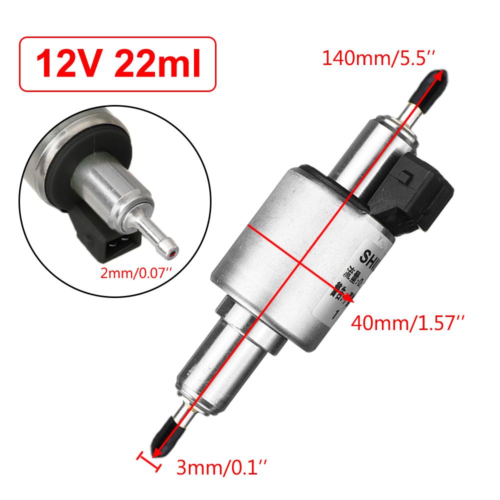 12V/24V 2KW-5KW White Cap Ignition Plug+22ML Oil Pump Car Air Parking Heater Replacement Parts For Webasto Eberspacher