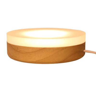 HIGHAWK Podświetlany Stojak Ekspozycyjny, Światło Ekspozycyjne LED, Światło Otoczenia, Typ USB, Podstawa Lampy, Trzy Kolory, Reflektor, Stojak, Dekoracja Wnętrz, Ściemniany