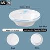 Food Grade White Melamine Soup Bowl - Large Restaurant & Hotel Tableware Imitation Porcelain