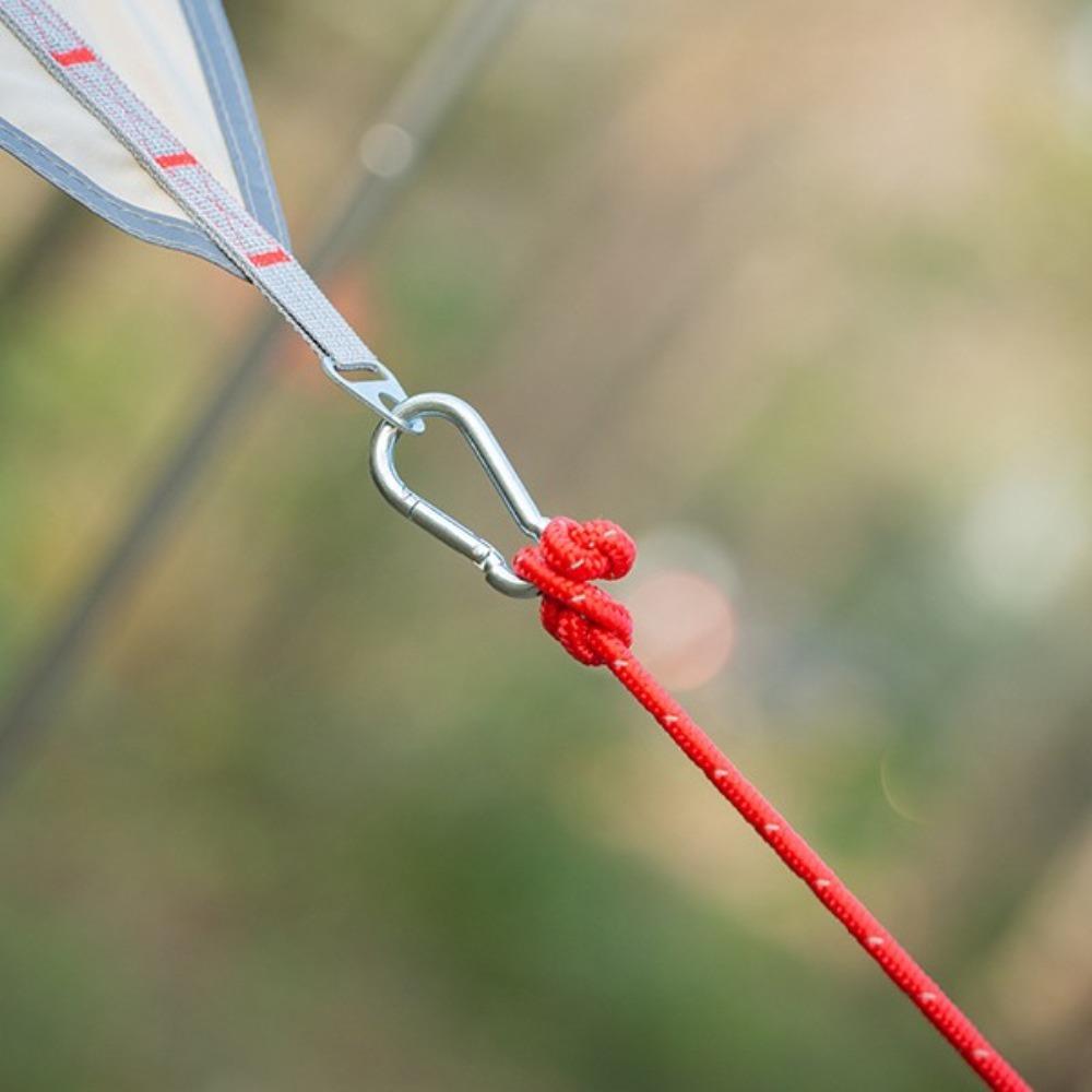 5M Reflective Camping Tent Rope 6mm Tent Fastener Rope Outdoor Activity Tent Wind Rope Survival