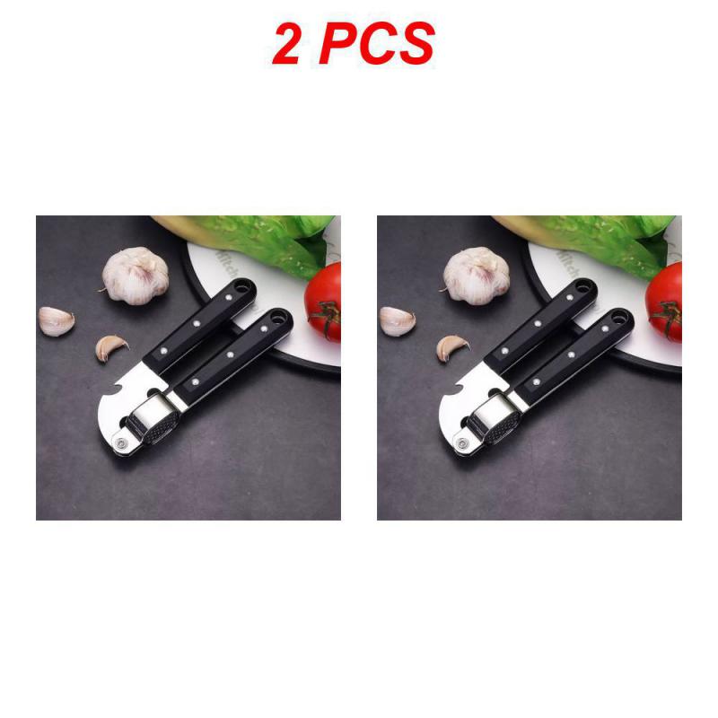 Zinc Alloy Garlic Press Manually Mashed Garlic Machine Garlic Crusher Handheld Cooking Ginger Crusher Kitchen Tools