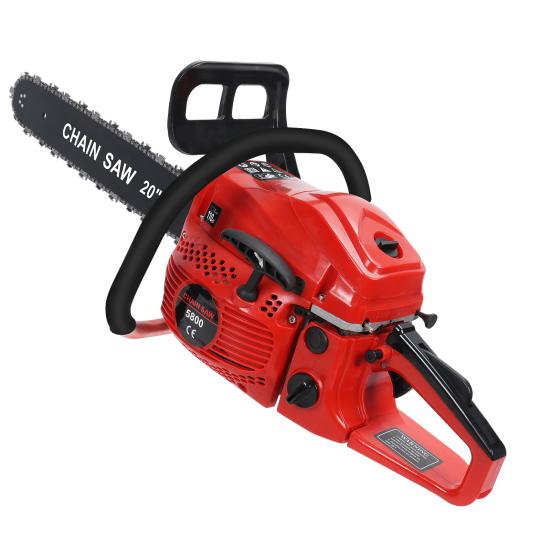 20 Inch Gas Chainsaw 58CC 2-Stroke Gas Powered Handheld Cordless
