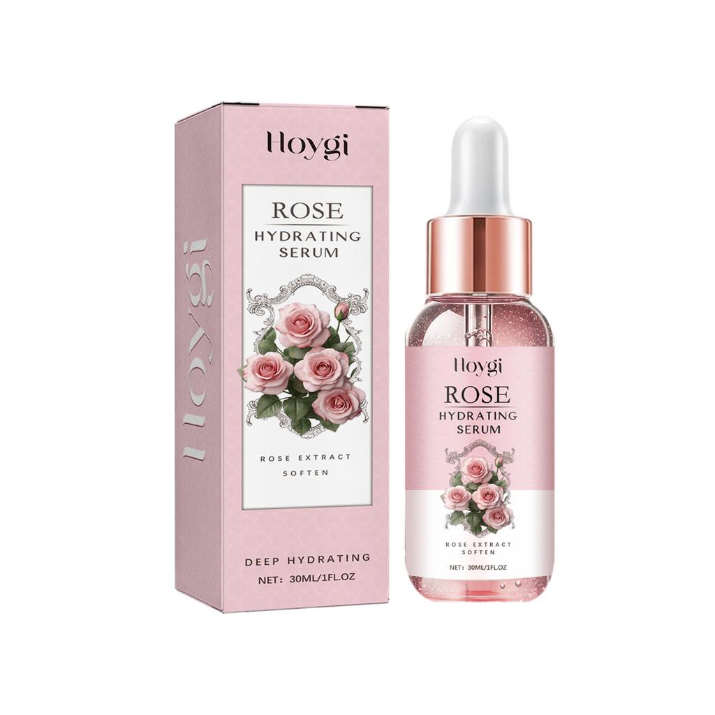 Hoygi Rose Moisturizing Set Luxurious Hydration For Deep Cleansing And Soft Skin Texture Essence 30ml