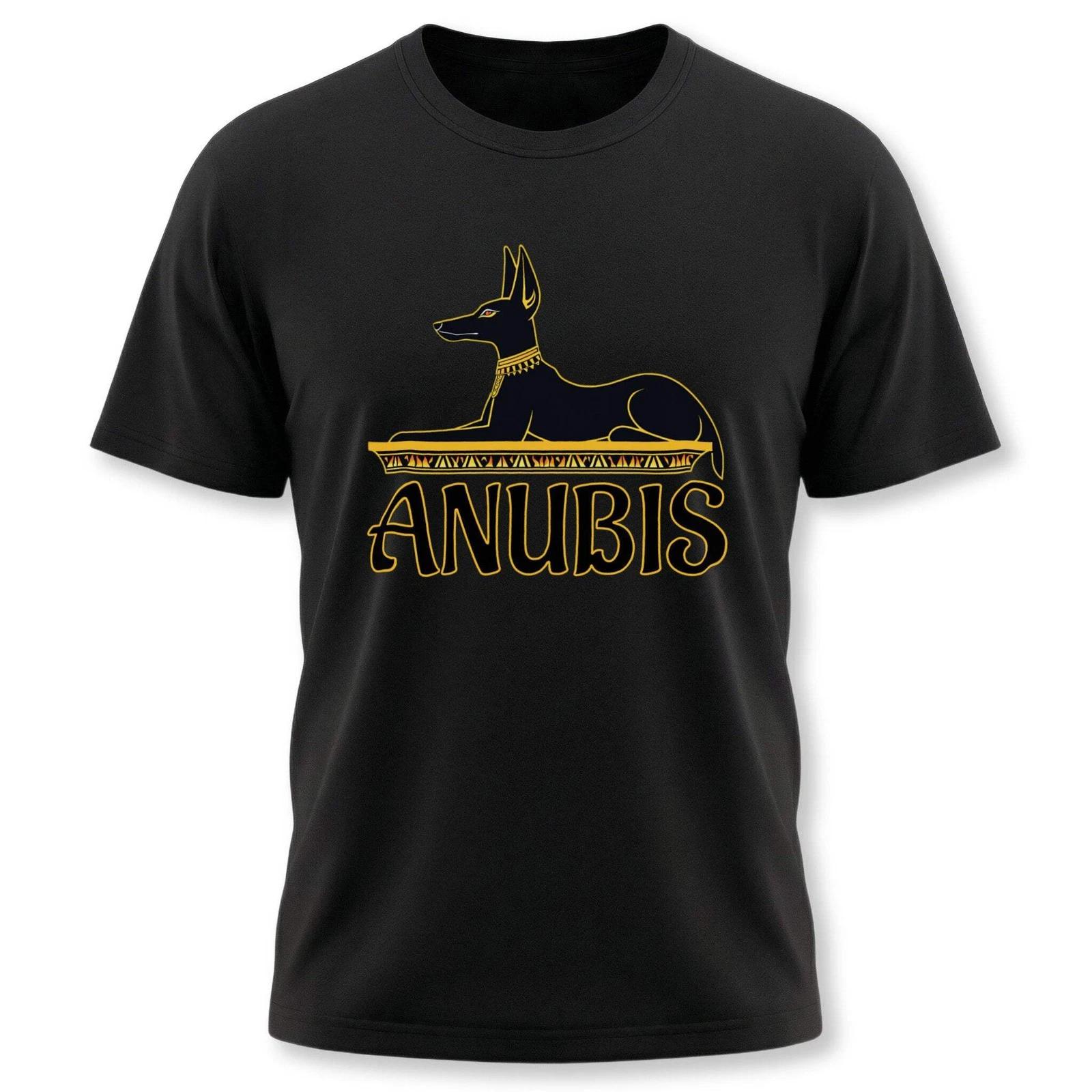 Anubis Egyptian God T-Shirt | Ancient Egypt Mythology Graphic Tee Shirt XS