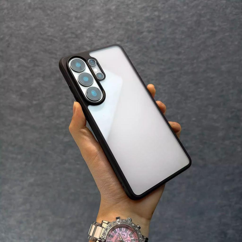 For Samsung Galaxy S26 Ultra S26+ Case Fashion Hard PC+TPU Clear Anti Fall Protect Cover For Galaxy S26 Shell Shockproof Bumper