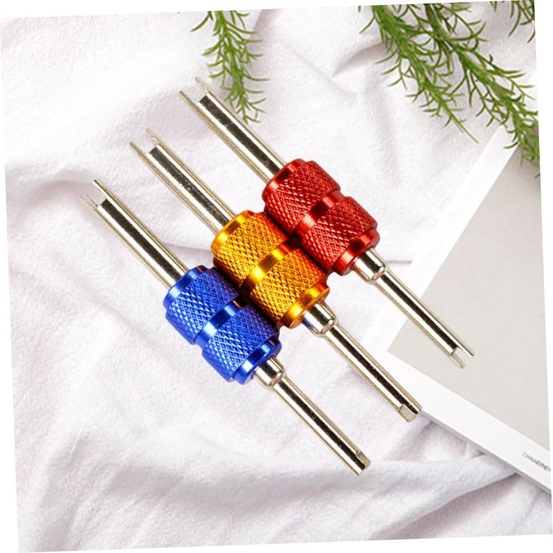 Car Accessories Tire Remover Auto Truck Bicycle Wheel Repair To Universal Tire Valve Core Stems Remover Screwdriver Dual Use