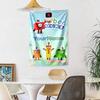 Numberblocks Custom Your Name Wall Decor Tapestry Art For Pet Memorial Birthdaywedding Party Backdrop Family Gift