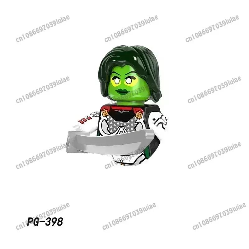 PG8032  BEAST KINGDOM Super Hero Clown Ivy Harley Quinn Catwoman Robin Bricks Cartoon Character building block Birthday Present