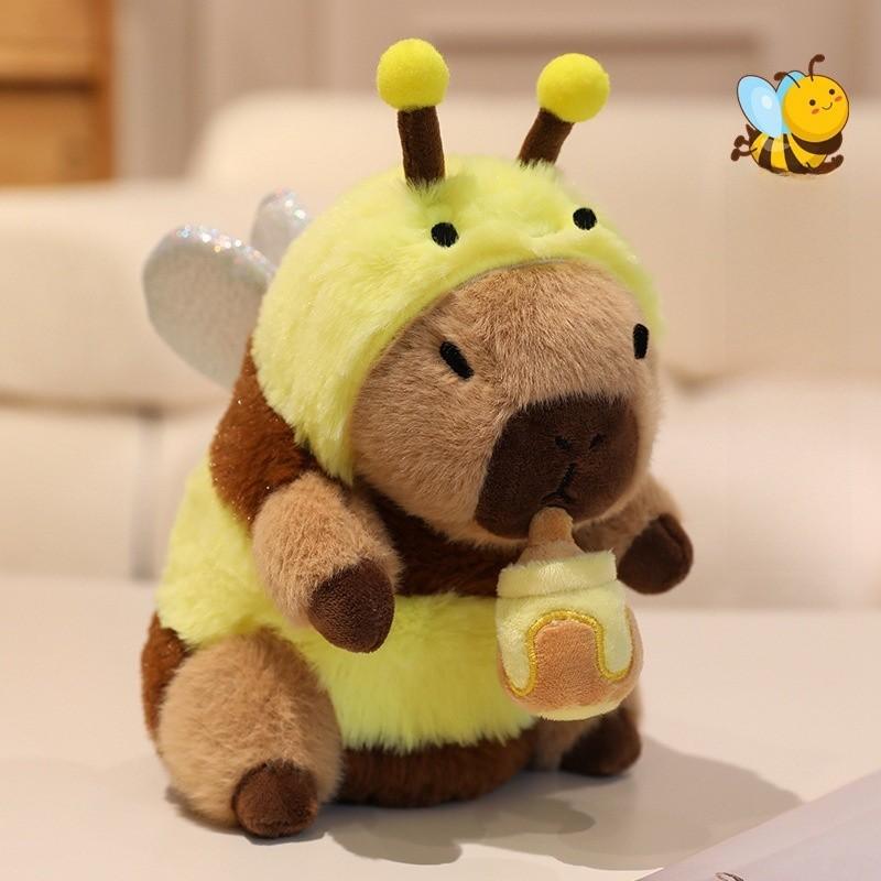 

Capybara Plush Toy With Transforming Rope For Kids Childrens Room Decor Bee