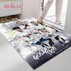 The Spurs Team Carpet Rug for Living Room Bedroom Home Sofa Decoration,Kids Play Nonslip Floor Mat