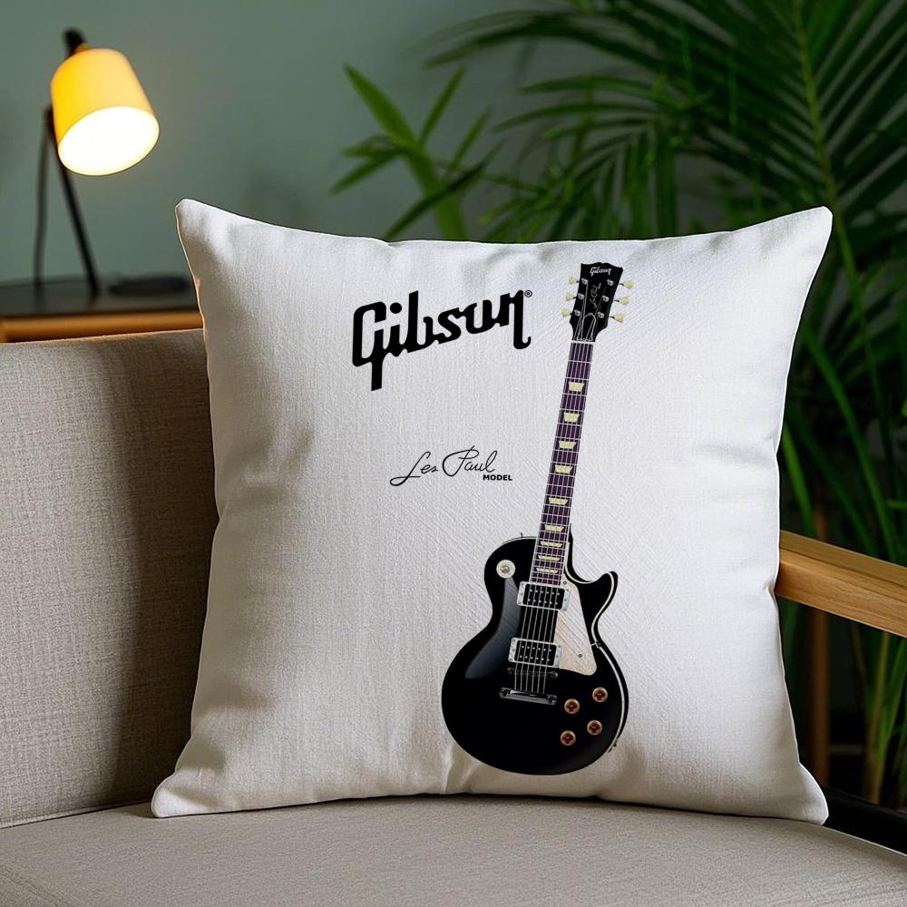 Fashion Brand G-Gibson Cushion Cover Soft Short Plush Double-Sided Printing Home Decor Machine Washable Pillow Case Gift