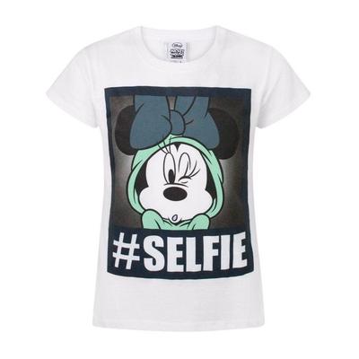 Camiseta infantil/infantil Selfie Minnie Mouse