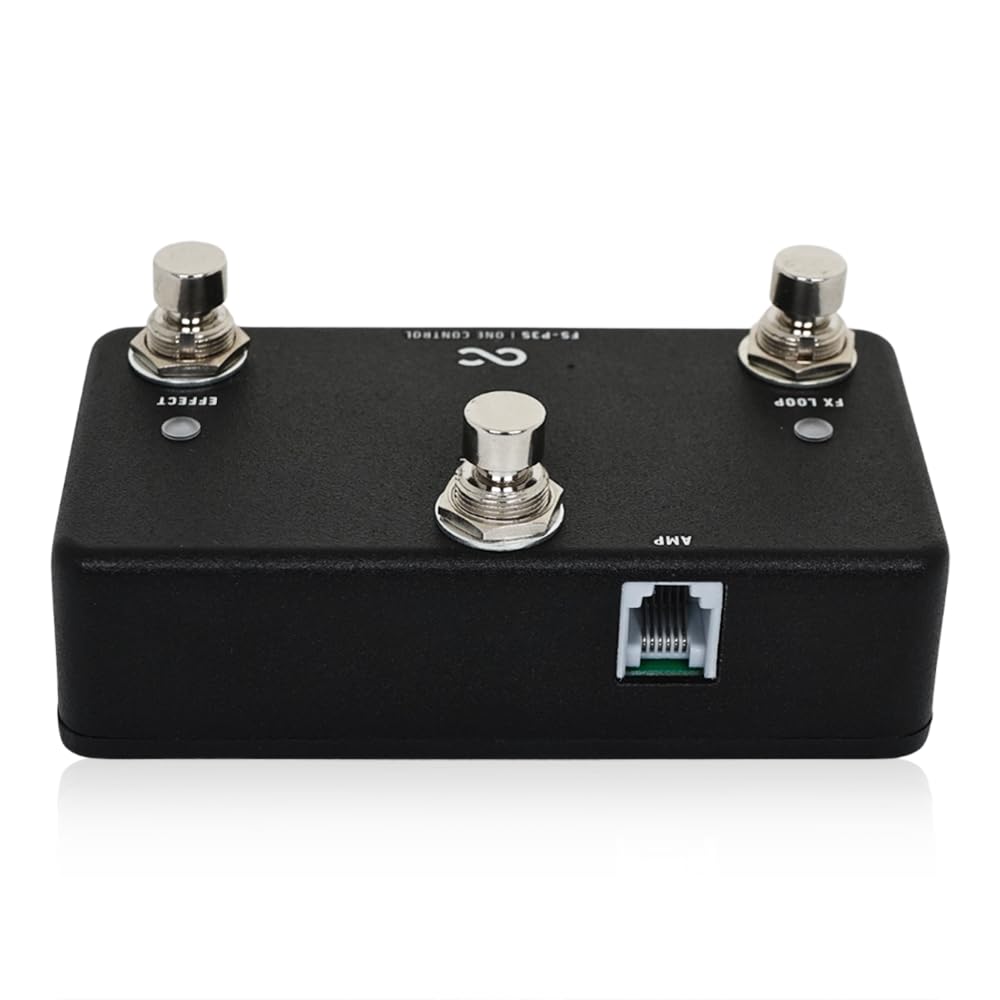 One Control with small amplifier head with dedicated foot switch set BJF-S100 FS-P3S
