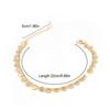 Anklets Layered Durable Gold Silver Universal Gift Beach Ankle Accessories Creative Bracelets Fashion for Valentine's Day