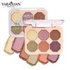 Six-color Eyeshadow Palette, Dazzling Six-color Eyeshadow Palette, Pearly Matte, Not Easy To Remove Makeup
