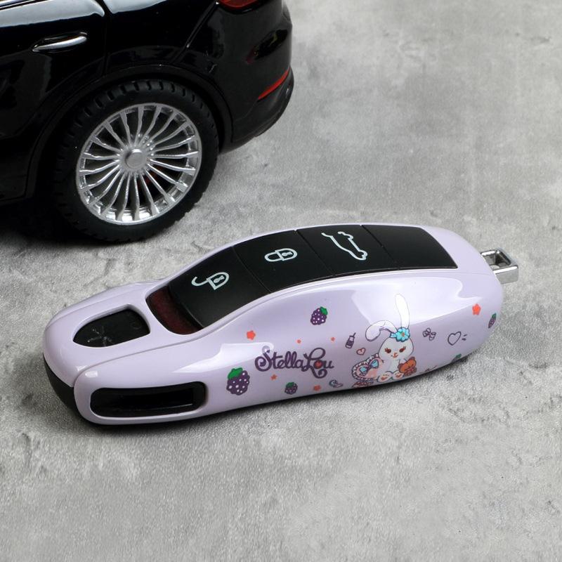 For Porsche Stardew Key Case Makayenne Panamera718 Car Key Case Shield Keychain