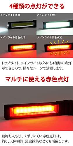 Radweather LED-Arbeitslicht, 1.000 Lumen, 2-Wege-Beleuchtung, Faltbar, Wiederaufladbarer Akku, Leichtgewicht, Camping, Outdoor, Arbeitslicht, Taschenlampe