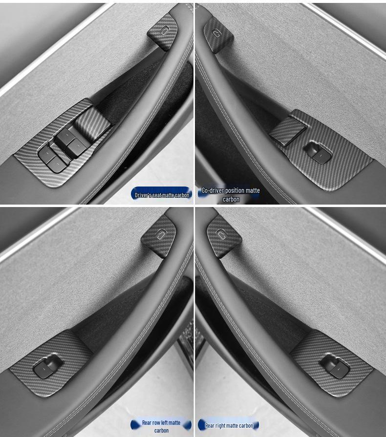 Tesla Model Y Window Switch Decorative Stickers