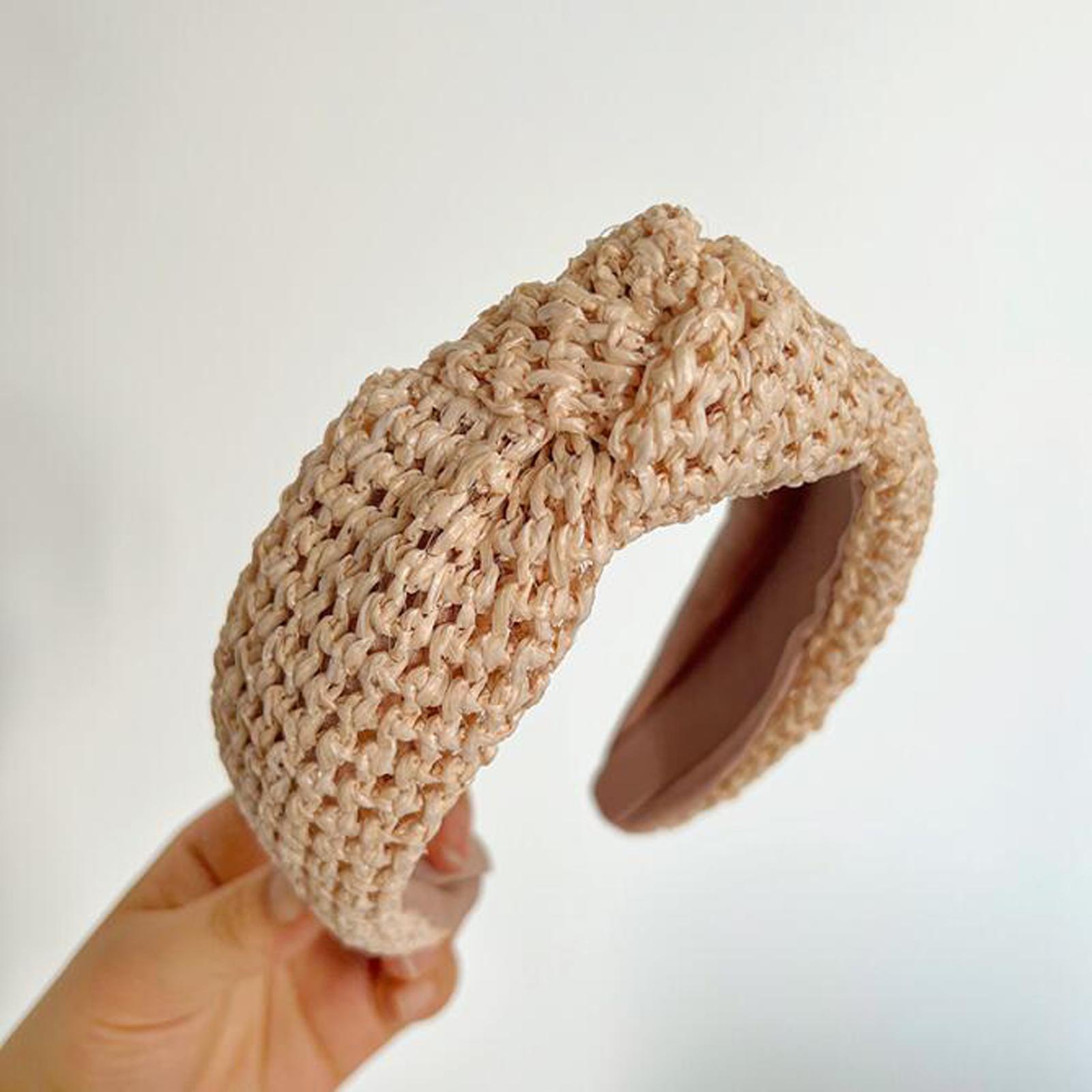 

PROLY Новая модная повязка на голову для женщин, широкая повязка на голову с боковой вязкой, осенне-зимний цветной тюрбан, головной убор с узлом в центре