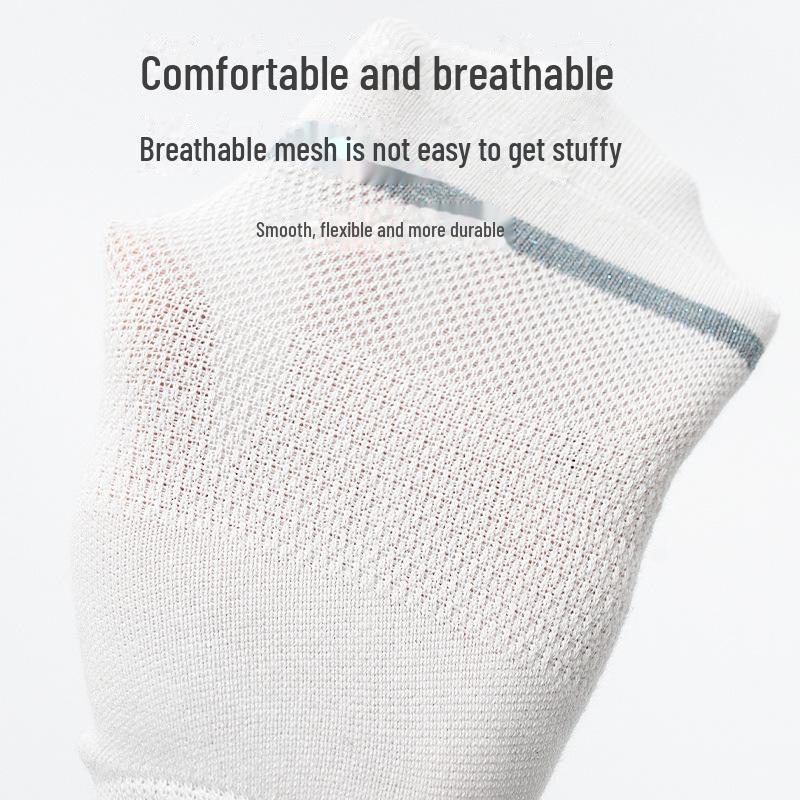 "Antibakteriella Deodorantsockor med Silverjoner Presentförpackning - Svettabsorberande Business-strumpor för Män och Kvinnor"