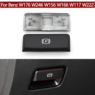 Car Accessories P Button HandBrake Release Switch Button Cover For Benz A B GLA CLA ML GL GLE SLK W176 W246 W156 W117 W166 W222