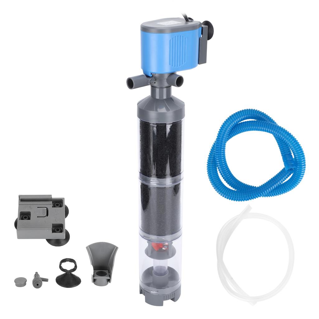 ZY3000F5 5 In 1 Aquarium Fish Tank Filter Ultra Mute 3Stage MultiFunctional Pump