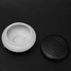 Stainless Steel Mini Oil Painting Cup Portable Outdoor Oil Painting Cup Double/Single Dipper Container Cup for Drawing