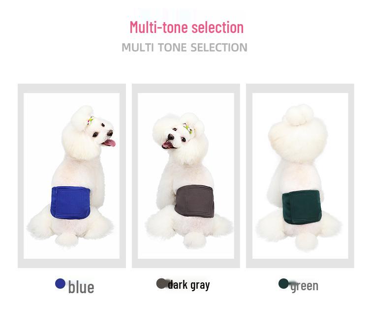 Striped Dog Sanitary Pants & Belly Band for Pets