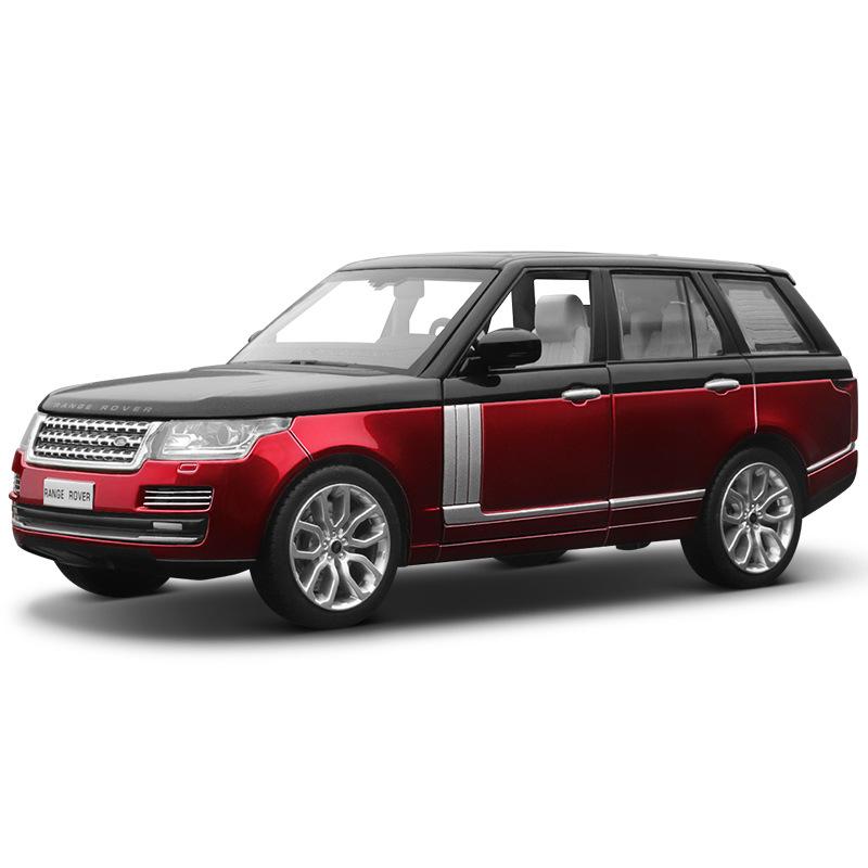 

1/26 LAND ROVER RANGE ROVER Внедорожник Литой Металлический Модель Автомобиля Мини Авто DIY Хост Бутик Декоративные Подарки для Парня красный