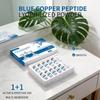 Blue Copper Peptide Lyophilized Powder Set Deep Hydrating Brightening Face Skincare Set for Dry Combination Skin Types