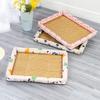 Cooling Ice Nest Rattan Pet Bed Summer Cat Dog Cooling Mat Pad Breathable Lightweight Bed For Small Pet Dogs Home Supplies