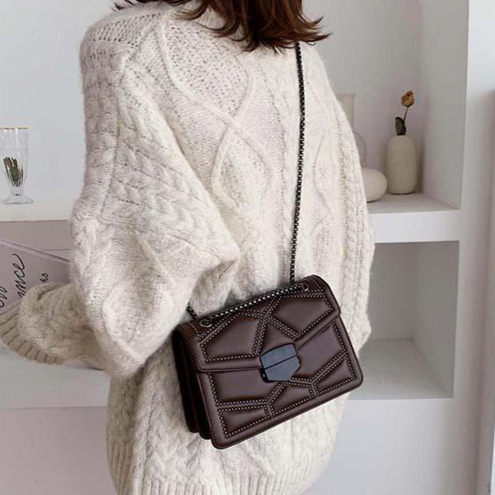 

Fashion Women Handbag Shoulder Bag Envelope Clutch Casual Crossbody Satchel Purse Tote for Travel кавовий