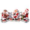 Kids&Adults Plastic Toy Kids Game Electric for Play the Instruments Santa Claus for Creative Supplies for Kids/Adults