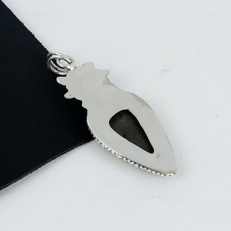 Natural Apache Pyrite Gold Gemstone Pendant 925 Sterling Silver- Handmade Design, Everyday Wear Jewelry, Unique Apache Pyrite Gold Pendant Gifts